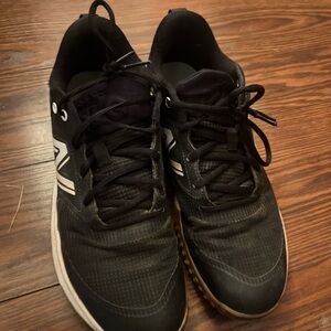 New Balance Black Sneakers with White Details